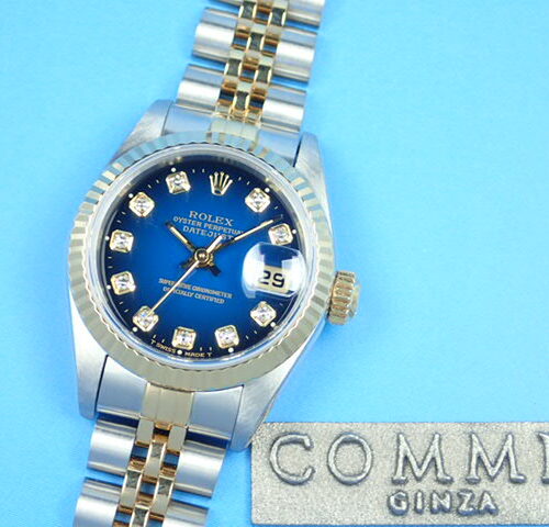 ロレックス デイトジャスト Ref.69173G ブルーグラデーション文字盤 中古 datejust-97 ジュビリーブレスレット 商品画像1