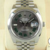 ロレックス デイトジャスト41 Ref.126300 ステンレススチール スレートローマン文字盤 ジュビリーブレスレット 中古 58YFC115 商品画像1