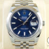 ロレックス デイトジャスト41 Ref.126300 ステンレススチール ブライトブルー文字盤 ジュビリーブレスレット 中古 H553T598 商品画像1