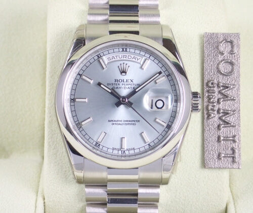 ロレックス デイデイト Ref.118206 アイスブルー文字盤 中古 day-date-10 商品画像1