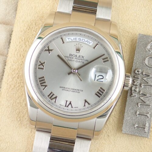 ロレックス デイデイト Ref.118209 グレー文字盤 中古 day-date-15 商品画像1