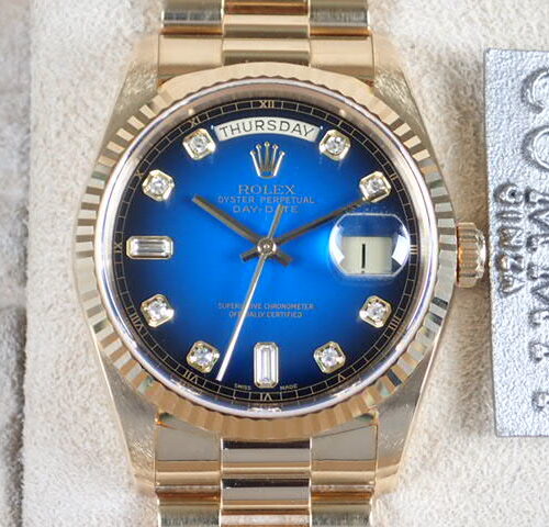 ロレックス デイデイト Ref.18238 ブルーグラデーション文字盤 中古 day-date-19 商品画像1