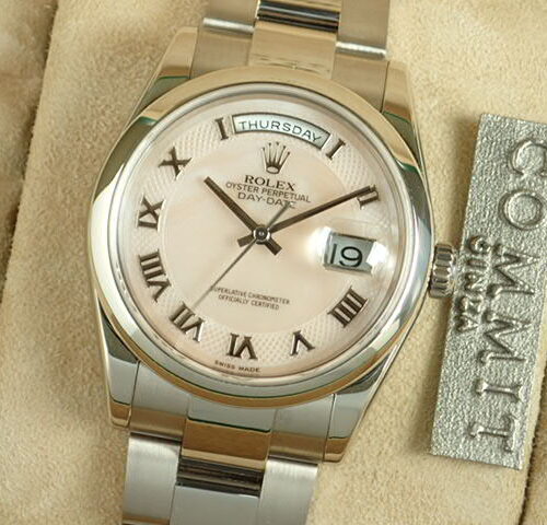ロレックス デイデイト Ref.118209 ピンクシェル文字盤 中古 day-date-23 商品画像1