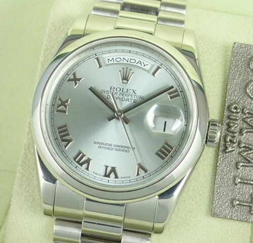 ロレックス デイデイト Ref.118206 アイスブルー文字盤 中古 day-date-27 商品画像1