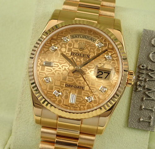 ロレックス デイデイト Ref.118238A コンピューター文字盤 中古 day-date-28 商品画像1
