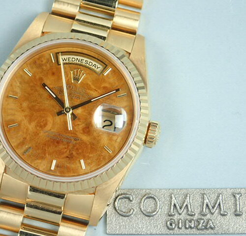 ロレックス デイデイト Ref.18238 ウッド文字盤 中古 day-date-30 商品画像1