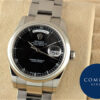 ロレックス デイデイト Ref.118209 ブラック文字盤 中古 day-date-57 商品画像1