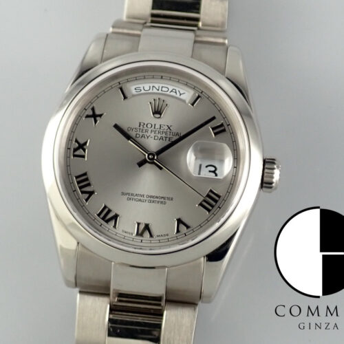 ロレックス デイデイト Ref.118209 グレー文字盤 中古 day-date-71 商品画像1