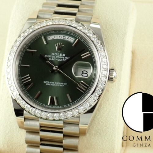 ロレックス デイデイト Ref.228349RBR オリーブグリーン文字盤 未使用 day-date-83 商品画像1