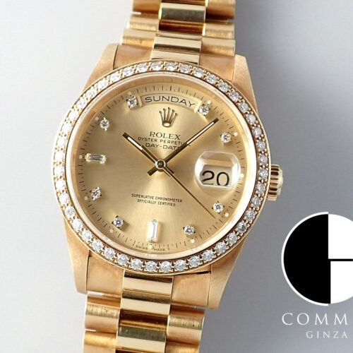 ロレックス デイデイト Ref.18348A シャンパン文字盤 中古 day-date-85 商品画像1