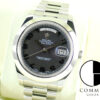 ロレックス デイデイトII Ref.218206 ブラック文字盤 中古 day-date-87 商品画像1