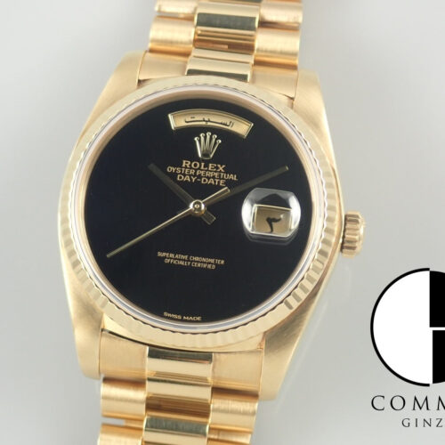ロレックス デイデイト Ref.18038 オニキス文字盤 中古 day-date-93 商品画像1