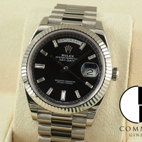 ロレックス デイデイト40 Ref.228239A ブラック文字盤 美品 day-date-99 商品画像1