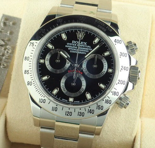 ロレックス デイトナ Ref.116520 ブラック文字盤 中古 daytona-160 商品画像1