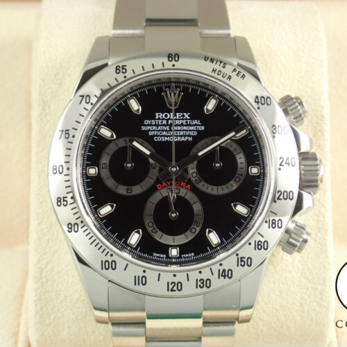 ロレックス デイトナ Ref.116520 ステンレススチール ブラック文字盤 商品画像1