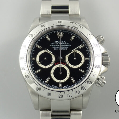 ロレックス デイトナ エルプリメロ Ref.16520 ステンレススチール ブラック文字盤 中古 CLYCU745 商品画像1