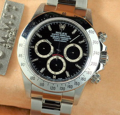 ロレックス デイトナ Ref.16520 ブラック文字盤 中古 daytona-165 商品画像1
