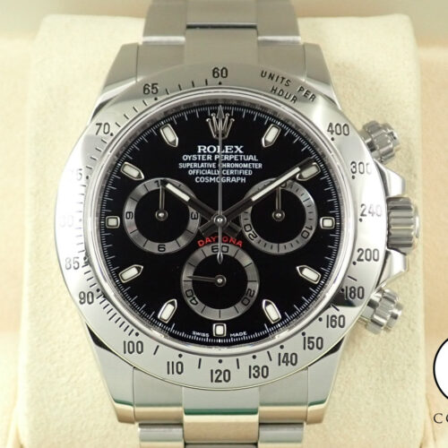 ロレックス デイトナ Ref.116520 ステンレススチール ブラック文字盤 商品画像1