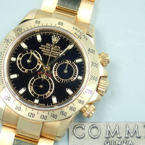 ロレックス デイトナ Ref.116528 ブラック文字盤 中古 daytona-173 商品画像1