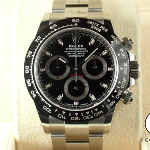 ロレックス デイトナ Ref.116500LN ステンレススチール ブラック文字盤 商品画像1