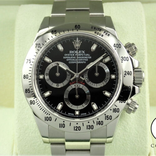 ロレックス デイトナ Ref.116520 ステンレススチール ブラック文字盤 商品画像1