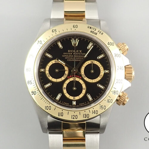 ロレックス デイトナ エルプリメロ Ref.16523 ステンレススチール/イエローゴールド ブラック文字盤 商品画像1