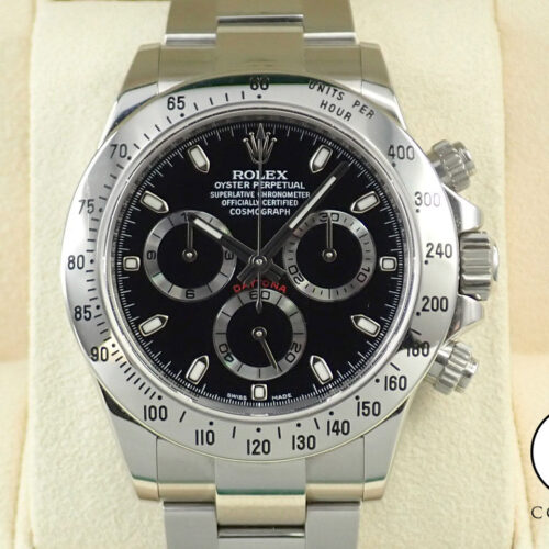 ロレックス デイトナ Ref.116520 ステンレススチール ブラック文字盤 商品画像1