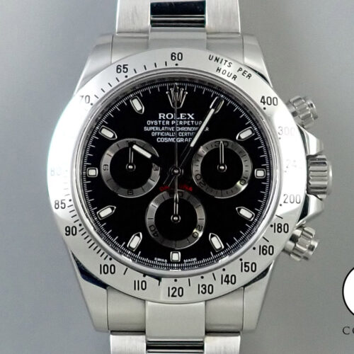 ロレックス デイトナ Ref.116520 ステンレススチール ブラック文字盤 商品画像1