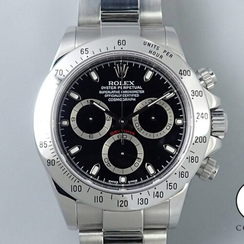 ロレックス デイトナ Ref.116520 ステンレススチール ブラック文字盤 商品画像1