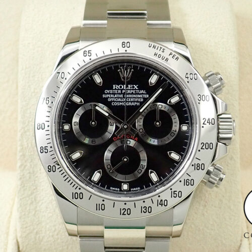 ロレックス デイトナ Ref.116520 ステンレススチール ブラック文字盤 商品画像1