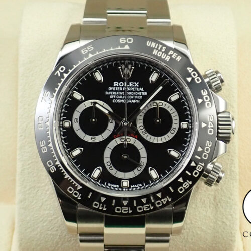 ロレックス デイトナ Ref.116500LN ステンレススチール ブラック文字盤 商品画像1