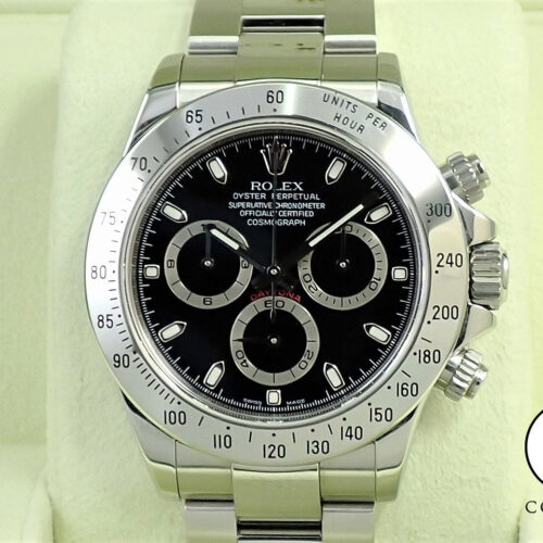 ロレックス デイトナ Ref.116520 ステンレススチール ブラック文字盤 商品画像1