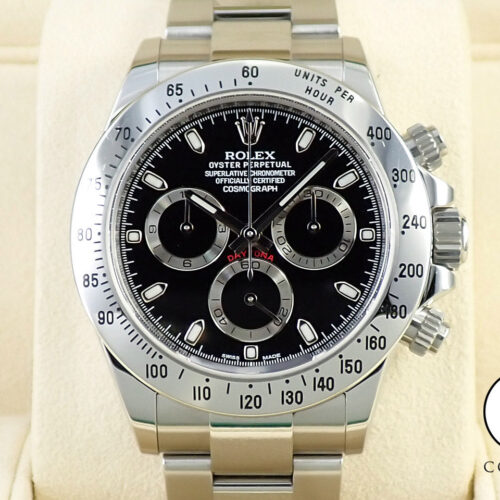 ロレックス デイトナ Ref.116520 ステンレススチール ブラック文字盤 商品画像1