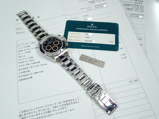 ロレックス デイトナ エルプリメロ 黒文字盤 A2番-8-2