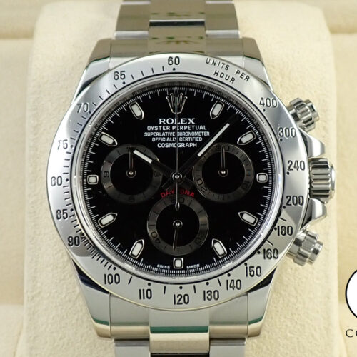 ロレックス デイトナ Ref.116520 ステンレススチール ブラック文字盤 商品画像1