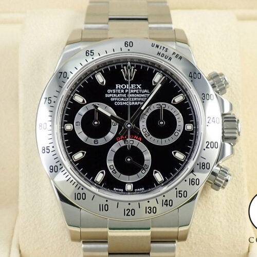 ロレックス デイトナ Ref.116520 ステンレススチール ブラック文字盤 商品画像1