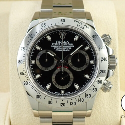 ロレックス デイトナ Ref.116520 ステンレススチール ブラック文字盤 商品画像1