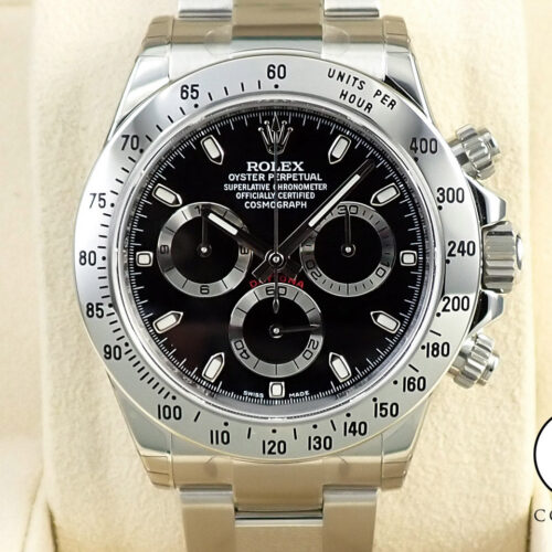 ロレックス デイトナ Ref.116520 ステンレススチール ブラック文字盤 商品画像1