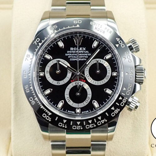 ロレックス デイトナ Ref.116500LN ステンレススチール ブラック文字盤 商品画像1