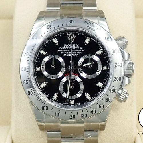 ロレックス デイトナ Ref.116520 ステンレススチール ブラック文字盤 商品画像1