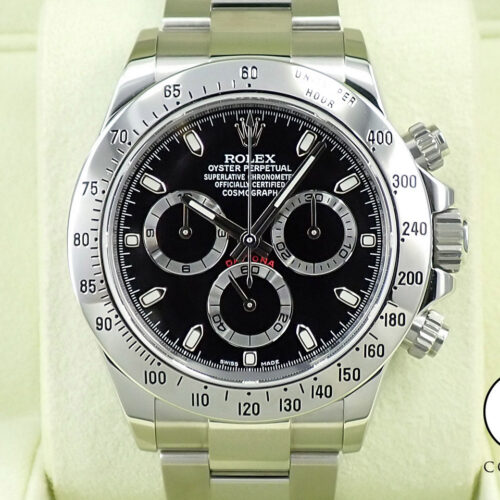 ロレックス デイトナ Ref.116520 ステンレススチール ブラック文字盤 商品画像1