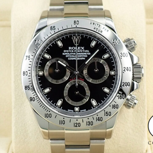 ロレックス デイトナ Ref.116520 ステンレススチール ブラック文字盤 商品画像1