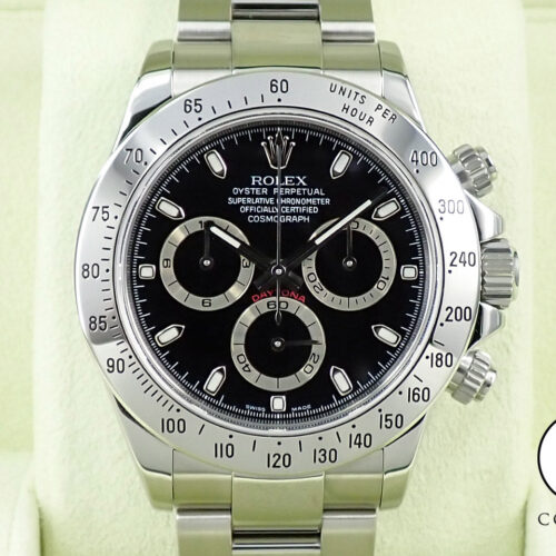 ロレックス デイトナ Ref.116520 ステンレススチール ブラック文字盤 商品画像1