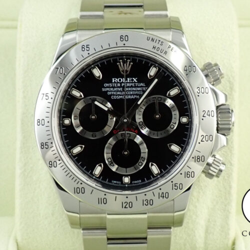 ロレックス デイトナ Ref.116520 ステンレススチール ブラック文字盤 商品画像1