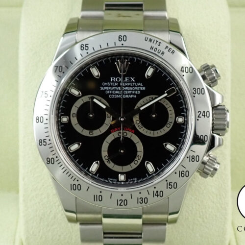 ロレックス デイトナ Ref.116520 ステンレススチール ブラック文字盤 商品画像1
