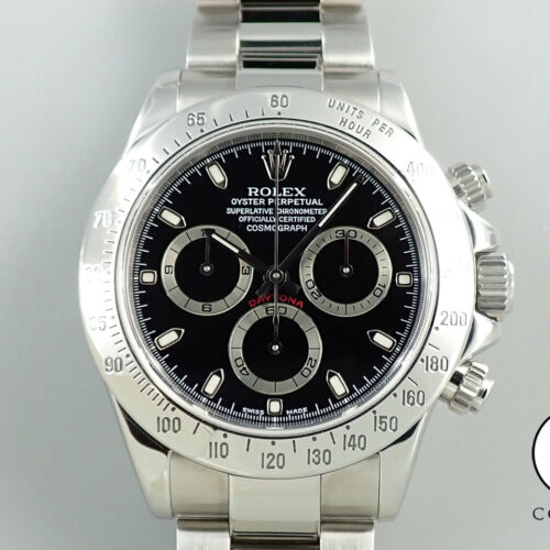 ロレックス デイトナ Ref.116520 ステンレススチール ブラック文字盤 商品画像1