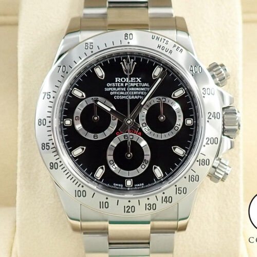ロレックス デイトナ Ref.116520 ステンレススチール ブラック文字盤 商品画像1