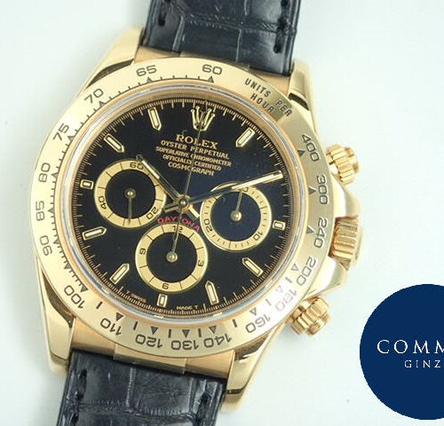 ロレックス デイトナ Ref.16518 ブラック文字盤 中古 daytona-316 商品画像1