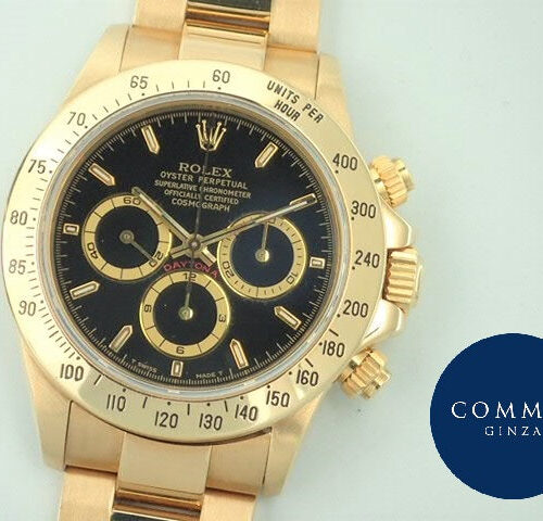 ロレックス デイトナ Ref.16528 ブラック文字盤 中古 daytona-326 商品画像1