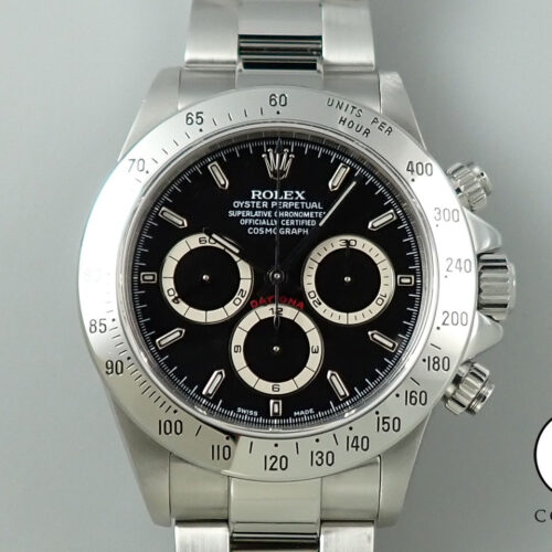 ロレックス デイトナ エルプリメロ Ref.16520 ステンレススチール ブラック文字盤 商品画像1